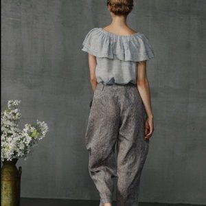 Linen Viscose Studio Pant